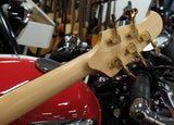 Marleaux Votan XS 5-String Premium Myrtle Burl Top Natural, inkl. Softcase