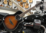 Ovation Acoustic Guitar 12-String Folklore 2715LTD-VIP Teardrop Tabacco Sunburst inkl. Koffer