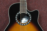 Ovation Acoustic Guitar 12-String Folklore 2715LTD-VIP Teardrop Tabacco Sunburst inkl. Koffer