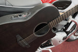 Ovation Acoustic Guitar Main Stage Balladeer 1771STG-ES Transparent Black inkl. Hartschalenkoffer