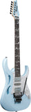 Ibanez Electric Guitar PIA3761C-BLP Blue Powder Steve Vai Signature Edition, inklusive Hartschalenkoffer