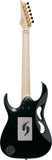 Ibanez Electric Guitar PIA3761-XB Onyx Black Steve Vai Signatur Edition, inklusive Hartschalenkoffer