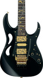 Ibanez Electric Guitar PIA3761-XB Onyx Black Steve Vai Signatur Edition, inklusive Hartschalenkoffer