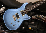 PRS Paul Reed Smith USA CE 24-08 Swamp Ash - Pattern Thin - Frost Blue Metallic Limited Edition - inkl. Gigbag