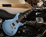 PRS Paul Reed Smith USA CE 24-08 Swamp Ash - Pattern Thin - Frost Blue Metallic Limited Edition - inkl. Gigbag