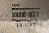 Paiste 2002 Sound Edge Hi-Hat Cymbals 14" - Occasion in gutem Zustand