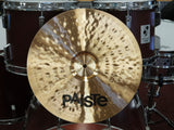 Paiste Alpha Crystal Crash 16" Cymbal, Paiste 2002 Bronze Legierung, Made in Switzerland, neuwertig