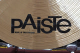 Paiste Signature Precision Series 16" Thin Crash Cymbal / B20 Bronze-Legierung / Made in Switzerland