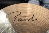 Paiste Signature Precision Series 16" Thin Crash Cymbal / B20 Bronze-Legierung / Made in Switzerland