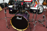 Pearl Drumset ELX Violet Black Burst - Occasion inkl. Hardware