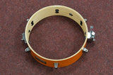 Pearl Snare Drum M-1240 All Maple Piccolo in Amber Lacquer – vollrevidierter Top Zustand - neue Remo Felle