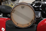 Pearl Snare Drum M-1240 All Maple Piccolo in Amber Lacquer – vollrevidierter Top Zustand - neue Remo Felle