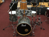 Pearl Drumset Vision VSX Strata Black (All Birch Shell, Farbcode #431), inkl. Hardware, Occasion