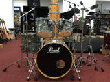 Pearl Drumset Vision VSX Strata Black (All Birch Shell, Farbcode #431), inkl. Hardware, Occasion