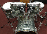 Pearl Drumset Vision VSX Strata Black (All Birch Shell, Farbcode #431), inkl. Hardware, Occasion