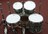 Pearl Drumset Vision VSX Strata Black (All Birch Shell, Farbcode #431), inkl. Hardware, Occasion
