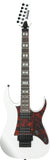 Ibanez Electric Guitar Prestige RG653DX-WHT White Flat inkl. Hardschalenkoffer