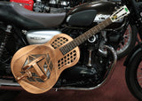 Regal Resonator Gitarre RC-56 Metal Body Tricone Resophonic Copper-Plated Brass