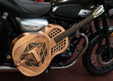 Regal Resonator Gitarre RC-56 Metal Body Tricone Resophonic Copper-Plated Brass