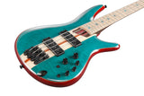 Ibanez E-Bass 4-String Soundgear SR1420B-CGL Prestige in Caribbean Green Low Gloss, aktive Topelektronik, Nordstrand Pickups