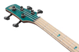 Ibanez E-Bass 4-String Soundgear SR1420B-CGL Prestige in Caribbean Green Low Gloss, aktive Topelektronik, Nordstrand Pickups