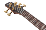 Ibanez E-Bass 5-String Soundgear SR6605-GFB Prestige in Ghost Fleet Blue Burst, aktive Topelektronik, Nordstrand Pickups