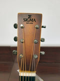 Sigma Acoustic Guitar GRC1E-DON-CH Grand OM Cutaway Limited Edition, Natural Antique, Tonabnehmersystem Sigma CE-304, inkl. Gigbag