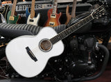 Sigma Acoustic Guitar SG-000A White Pearl inkl. Softcase (prof. Gigbag) - what a white beauty