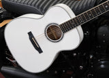 Sigma Acoustic Guitar SG-000A White Pearl inkl. Softcase (prof. Gigbag) - what a white beauty