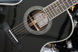 Sigma Acoustic Guitar S000R Black Diamond mit L.R. Baggs EAS-VTC Tonabnehmersystem, inklusive Softcase