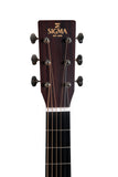 Sigma Akustikgitarre DTC-28HE (Heringbone), Martin Style, inkl. Fishman Presys+ Tonabnehmer, inkl. prof. Gigbag