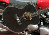 Sigma Acoustic Guitar GJM-1E-MFBK Metallic Flake Black mit Fishman Presys II Tonabnehmer inkl. Gigbag