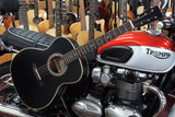 Sigma Acoustic Guitar GME-CH-ABK Ltd. Edt., Aged Black, inkl. Gigbag, Tonabnehmersystem L.R. Baggs VTC