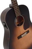 Sigma Acoustic Guitar JM-SGE Slope Shoulder, Tabacco Burst satin, Tonabnehmersystem Sigma CE-304, inkl. Gigbag