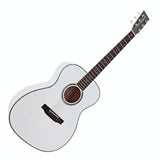 Sigma Acoustic Guitar SG-S000A White Pearl inkl. Softcase (prof. Gigbag) mit L.R. Baggs EAS-VTC Tonabnehmersystem - vollmassiv