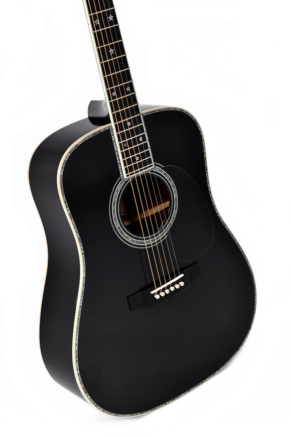 Sigma Acoustic Guitar SDR-42 Nashville Ebony (Schwarz) inkl. Gigbag mit L.R. Baggs Tonabnehmer