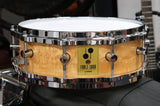 Sonor Snare Drum Force 3000 in Maserbirke - Einzelanfertigung 14"x5" FD 305 mit Signature Druckguss Spannreifen