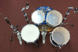 Sonor Drumset Force 3007 Blue Sparkle, Maple Shell, inkl. hochwertiger Hardware 400er Serie - Occ. in Bestzustand