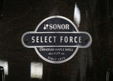 Sonor Drumset Select Force Studio / Canadian Maple / Transparent Black Burst / 5-teilig mit Hardware (ohne Becken)