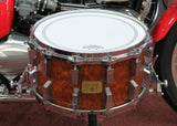 Sonor Snare Drum Signature 14"x8" aus Bubinga Holz - die legendäre Königin aller Snares, 12-Lock Druckguss Spannreifen und Parallel-Abhebevorrichtung