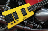 Steinberger Spirit XT-2 Headless E-Bass 4-String in Gelb (Yellow gloss), inklusive Gigbag