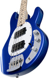 Sterling by Music Man - Sub Series Stingray Ray4HH COBM 4-String Cobra Blue Metallic