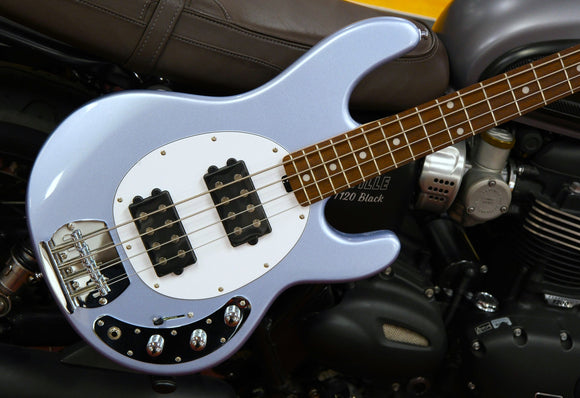 Sterling by Music Man - Sub Series Stingray Ray4HH 4-String in Lake Blue Metallic
