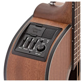 Takamine Acoustic Guitar GX11MENS, Reisegitarre mit verkürzter Menur und Tonabnehmersystem