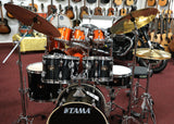 Tama Drumset Imperialstar IP58H6W-HBK Hairline Black - komplettes Set
