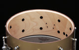 Tama Snare Drum Kaz Rodriguez Signature Ltd. Edt. 14"x6,5" in Matte Metallic Gold - Bubinga / Ahorn