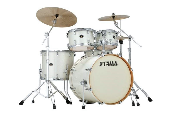 Tama Drumset Silverstar Fusion VD50RS-VWS Vintage White Sparkle inkl. Hardware