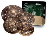 Zildjian S-Serie Dark Cymbalset (Beckensatz) S390, B12 Bronzelegierung