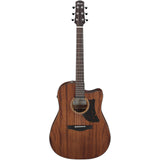 Ibanez Acoustic Guitar AAD190CE-OPN Low Gloss Satin Open Pore Natural Okoume Mahogany