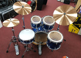 pdp by dw Drumset CX-Series, Blue Pearl, inkl. Centent Sparks B10 Cymbalsatz